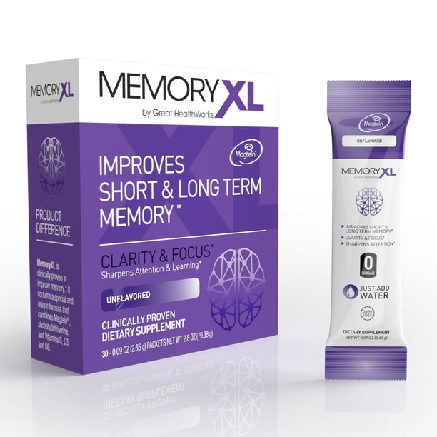 MemoryXL Brain Boost | Magnesium minerals for ecommerce - Walmart