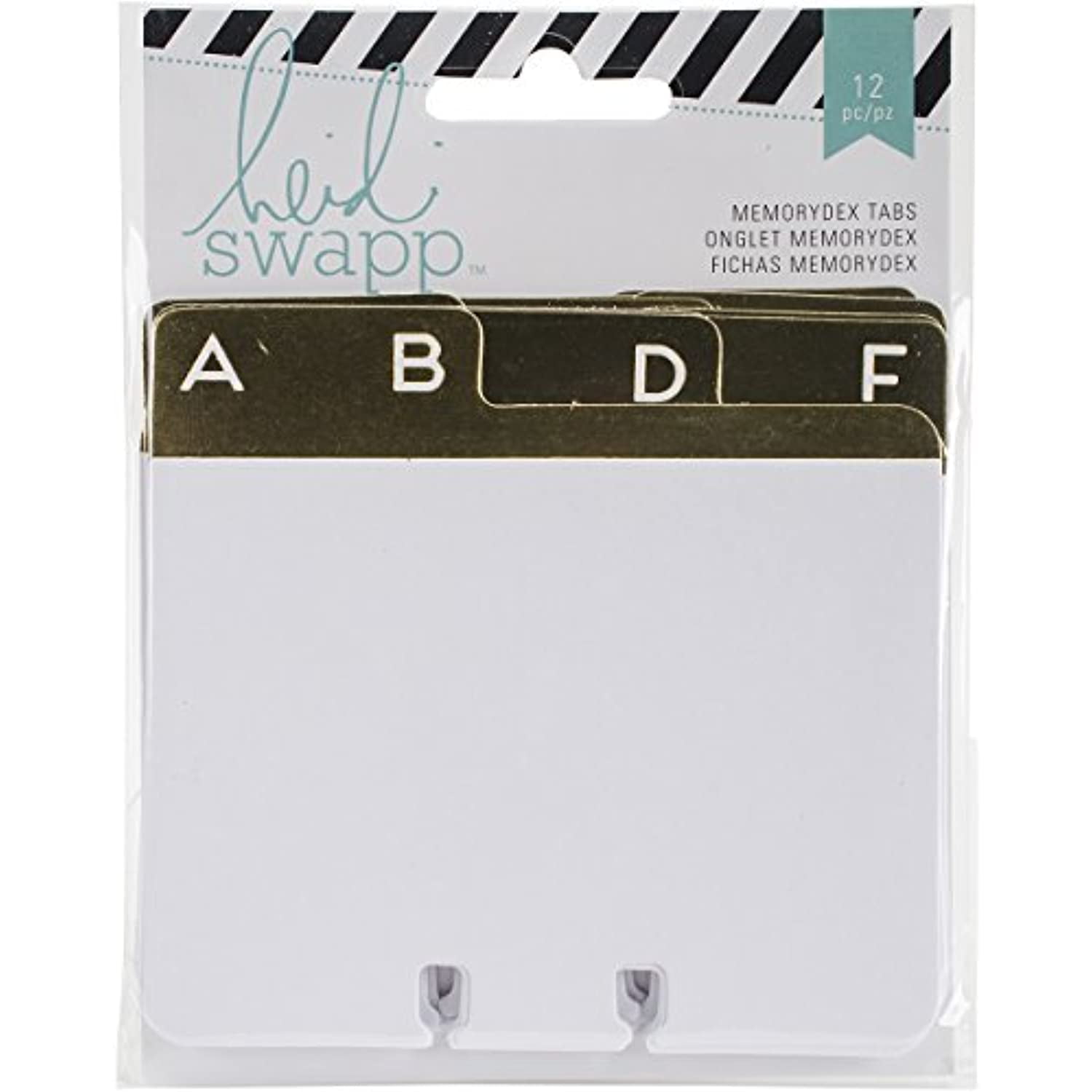 Memorydex Address Book Cards with Alpha Tabs, 12pk