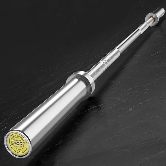 Memoryfield 7ft Barbell for Weightlifting & Powerlifting, 1000 lbs Capacity Strength Training Bar for Squats, Deadlifts, Presses, Rows & Curls, Weight Bar Fits 2" Weight Plates