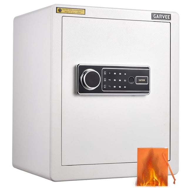 Memoryfield Fire-Resistant and Waterproof Safe Box, 2.0 Cu.Ft Steel ...