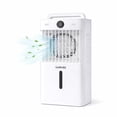 thumbnail image 1 of Memoryfield Portable Evaporative Air Cooler AC Fan with 2.6 Gal Water Tank, 3 Speeds Cooling Fan, White, 1 of 7