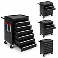 thumbnail image 1 of Memoryfield Rolling Tool Chest, 6 Drawer Tool Storage Cabinet with Locking System, Tool Cart Organizer for Garage Workshop, Black, 1 of 7