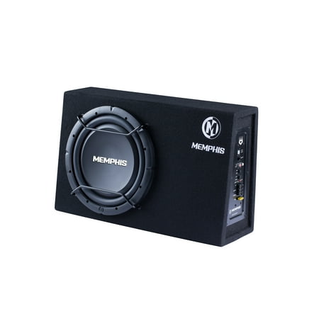 Memphis Audio 12" Powered Ultra Slim Bass System 500 Watts Max 2 Ohm SRXS112SP Street Reference Series