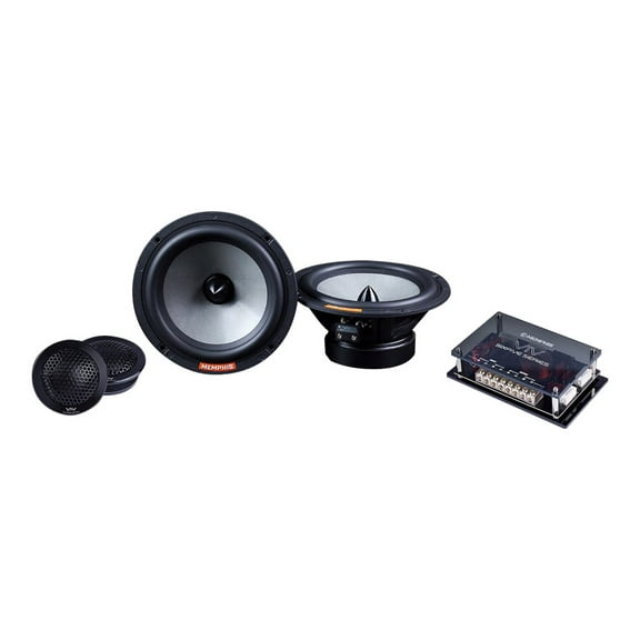 Memphis Audio 6.5" Component Speaker System 80 Watts RMS Six Five Series VIV60C Tweeters Crossover Set