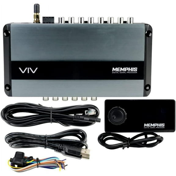 Memphis Audio 6 Channel In To 8 Channel Out Digital Sound Processors VIV68DSP