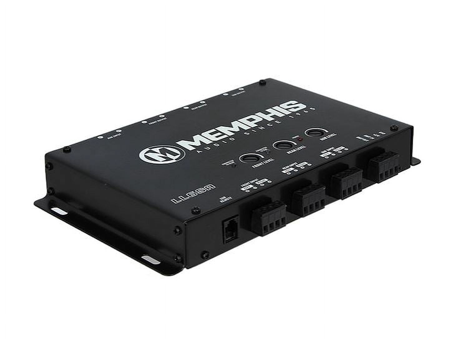 Memphis Audio 6-Channel Line Level Adapter AUX Input Car Audio OEM ...
