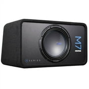 Memphis Audio M7E12S1 M7 Series 12 750W RMS 1500W Peak Power Handling Single Loaded Subwoofer Enclosure