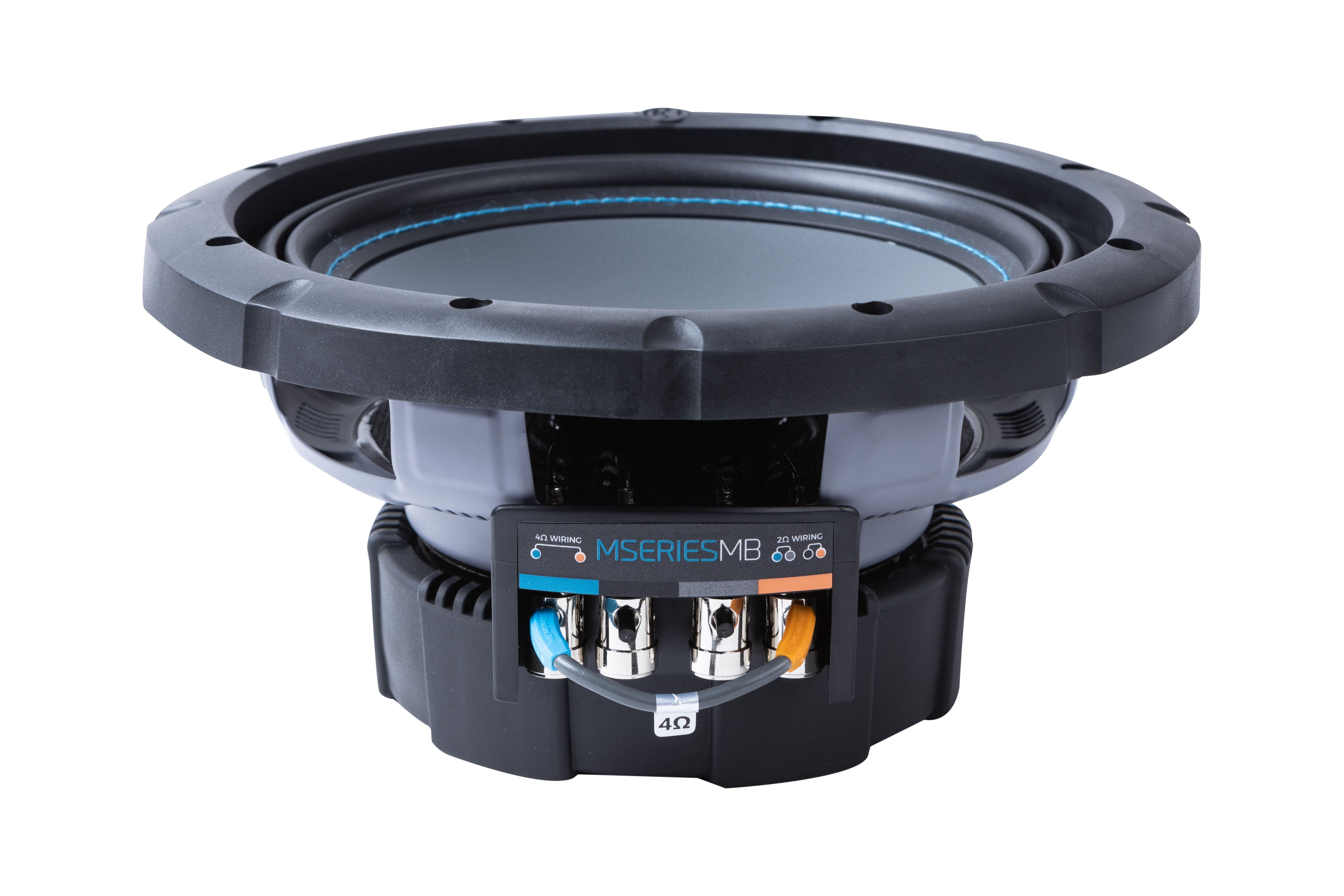Memphis Audio MB824 8" MSeries MB Subwoofer with Selectable Impedance, 2 Or 4 Ohms - 300 wRMS