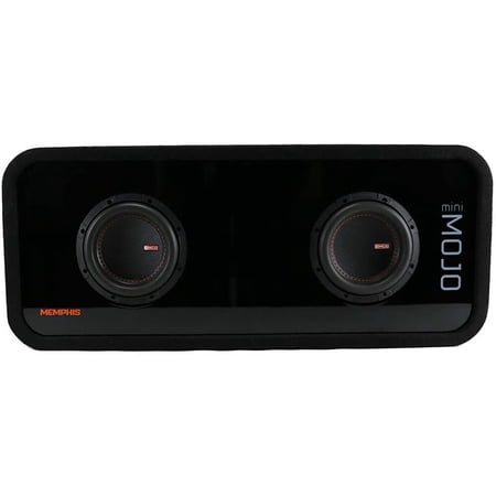 Memphis Audio MJME6D1 Dual 6.5 inch Loaded Subwoofer Enclosure