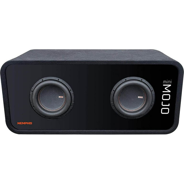 Memphis Audio MJME8D1 8 inch Dual Mini MOJO Loaded 1 Ohm Car