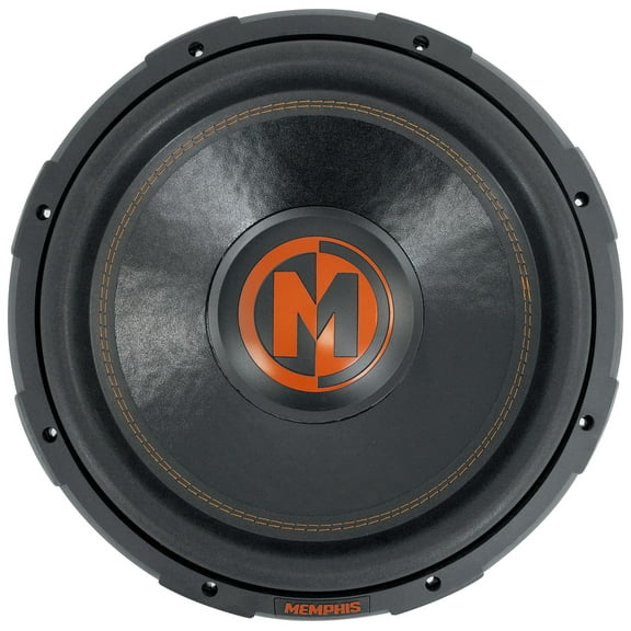 Memphis Audio MJP1522 MOJO Pro Series 15 1500W Peak Power Handling, 2-Ohms Dual Voice Coil Component Subwoofer