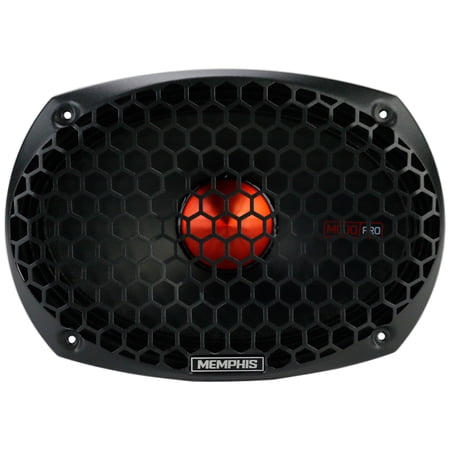 Memphis Audio MJP69 MOJO Pro 6x9 Inch Component Speaker, 125W RMS, High Output Car Audio Speaker, Single