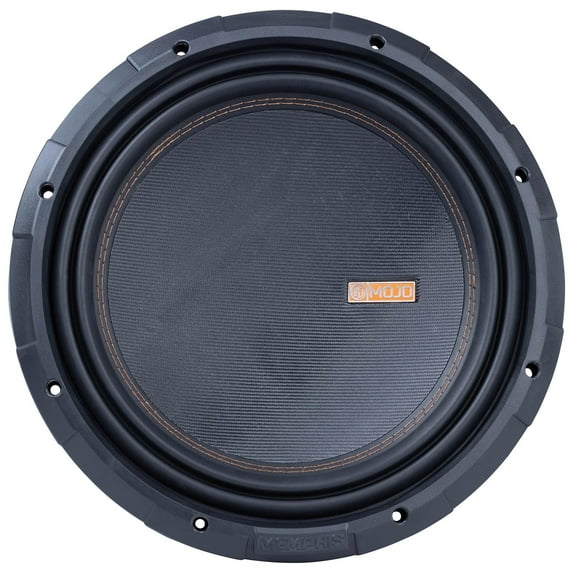 Memphis Audio MOJO1212 MOJO 7 Series 12" component subwoofer with selectable 1- or 2-ohm impedance