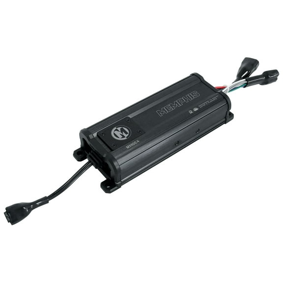 Memphis Audio MX400.4 400 Watt RMS 4 Channel Motorcycle Amplifier IP66 Amp