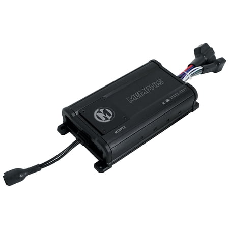 Memphis Audio MX800.4 Powersports 4 Channel Amplifier, 800W RMS Marine Amp, IP66 Water Resistant Car Amplifier