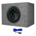 thumbnail image 1 of Memphis Audio PRX624 6.5" 300 Watt Car Audio Subwoofer+Sealed Sub Box Enclosure, 1 of 14