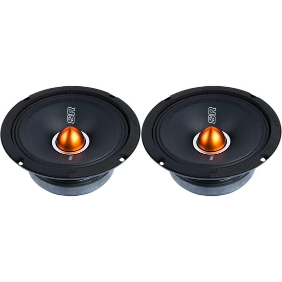 Memphis Audio Pair of SRXP62V2 SRX Pro 6.5" 125w 4-Ohm Mid-range Speakers