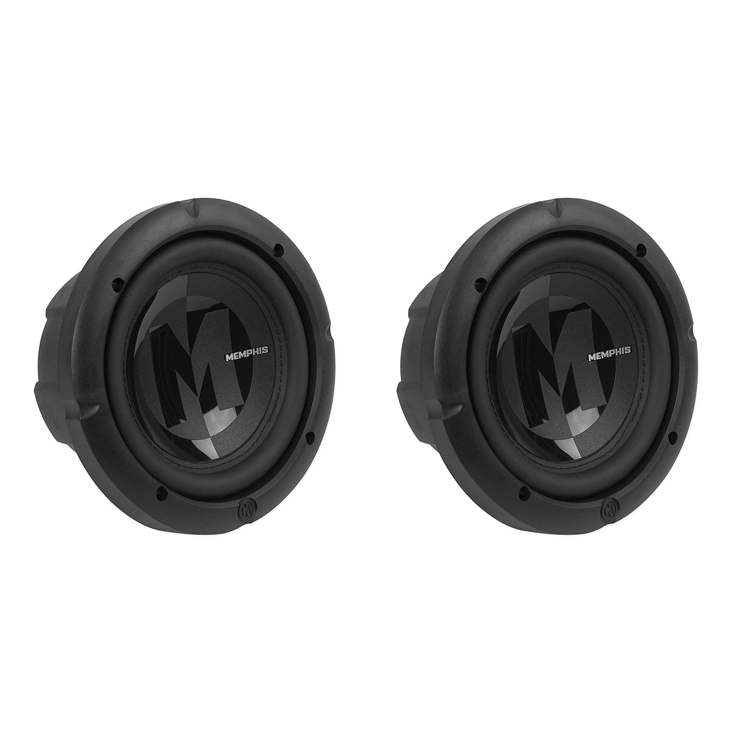 Memphis Audio Power Reference Series 6.in 150W RMS Dual Car Subwoofer (2 Pack)