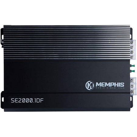 Memphis Audio SE2000.1DF Street Edge 2000W Monoblock Car Audio Amplifier