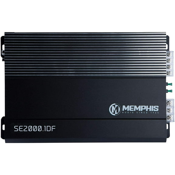 Memphis Audio SE2000.1DF Street Edge 2000W Monoblock Car Audio Amplifier