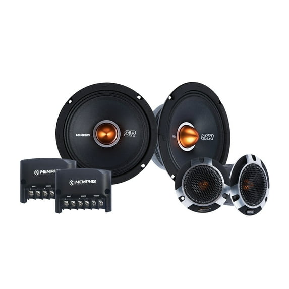 Memphis Audio SRXP62CV2 SRX Pro 6.5" Component Speaker System - Pair