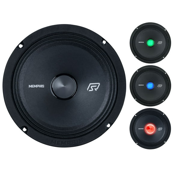 Memphis Audio SRXP82V2 SRX Pro 8" 350w Component Car Stereo Speaker w/ LED