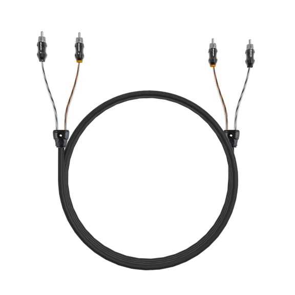 Memphis Audio UTPF-7 7-foot, 2-Channel Ultra Twisted Pair Interconnect Cables