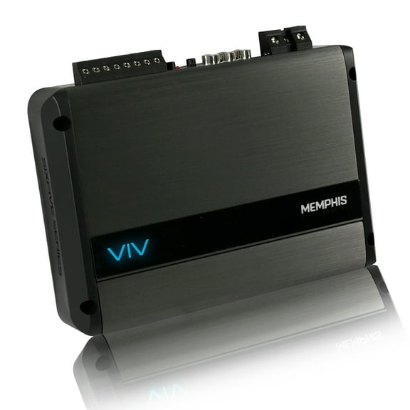 Memphis Audio VIV400.4V2 4-Channel Amplifier 400 Watt 2 Ohm Class D W/ LED Strip