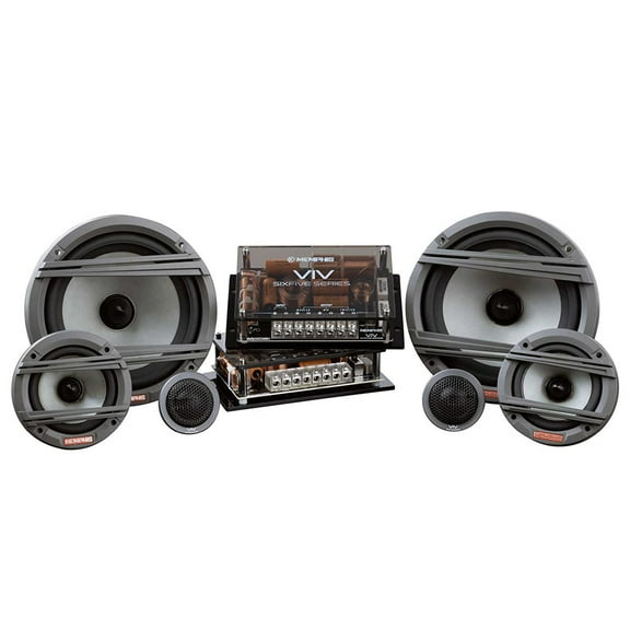 Memphis Audio VIV603CV2 6.5" Six Five Series 3-Way Component Speakers, Pair