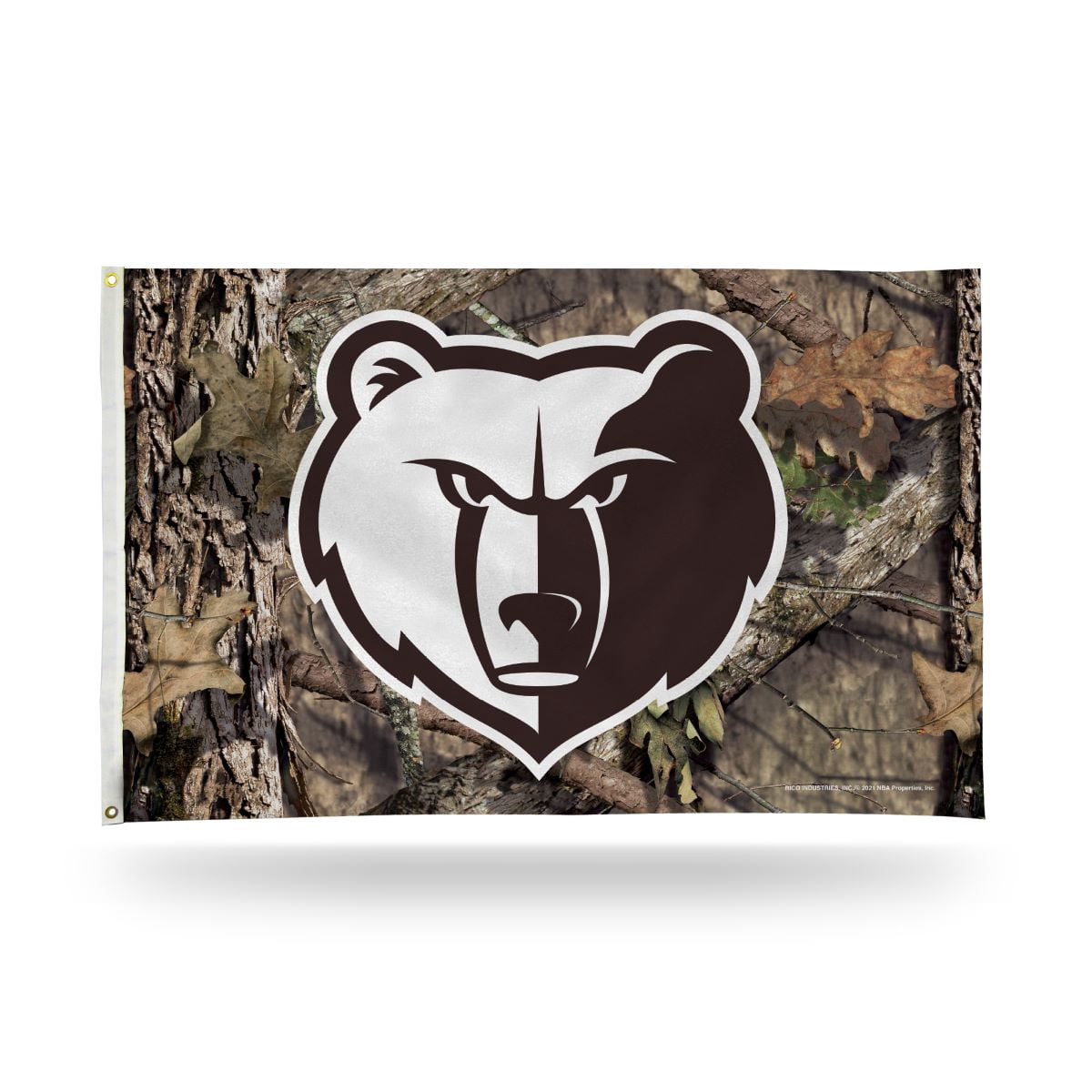 Memphis Basketball Grizzlies 3x5 Indoor Outdoor Camo Banner Flag with grommets for hanging