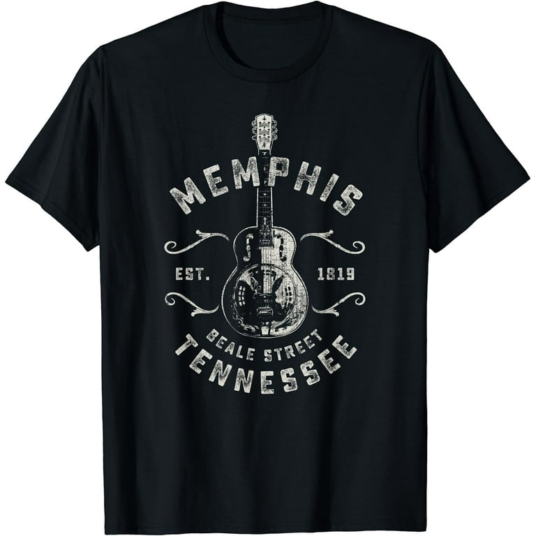 Memphis Tennessee Beale Street Retro Vintage T-Shirt