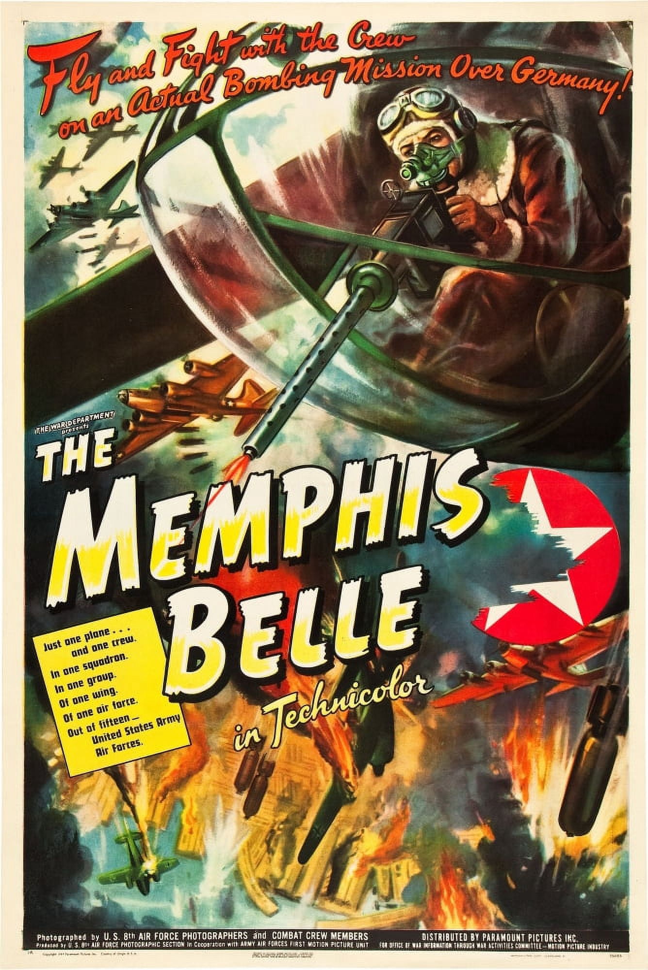 Memphis Belle Canvas Art - (11 x 17)