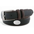 thumbnail image 1 of Memphis Concho Two Tone Leather Belt- 38 Waist, 1 of 1