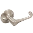 thumbnail image 1 of Memphis Door Lever, Dummy (Non-Turning) Latch, Satin Nickel by Stone Harbor Hardware, 1 of 4