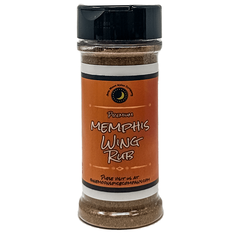 Memphis Premium Grilled Garlic Chicken Wing Dry Rub Seasoning