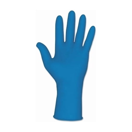 Memphis Glove MedTech Exam Gloves, Large, Blue, Latex, 11 mil