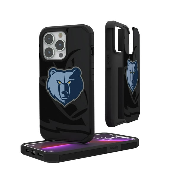 Memphis Grizzlies Monocolor Design iPhone Rugged Case