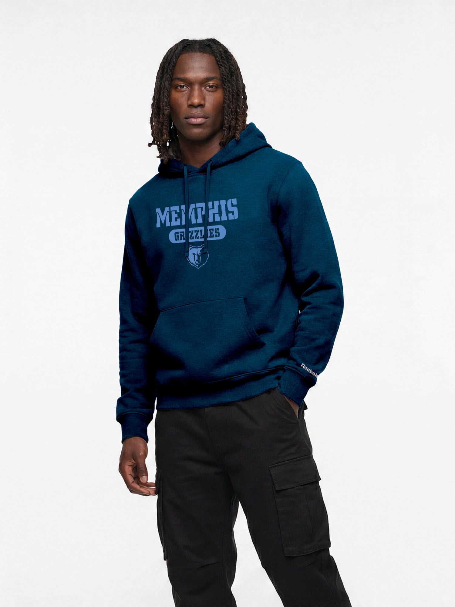 Memphis Grizzlies Reebok Mens Hooded Sweatshirt