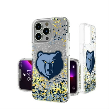 Memphis Grizzlies iPhone Glitter Case with Confetti Design