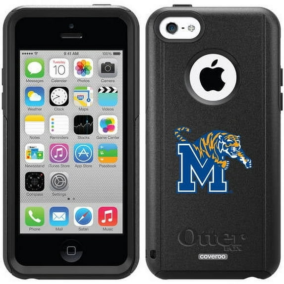 Memphis M with Mascot Design on OtterBox Commuter Series Case for Apple iPhone 5c