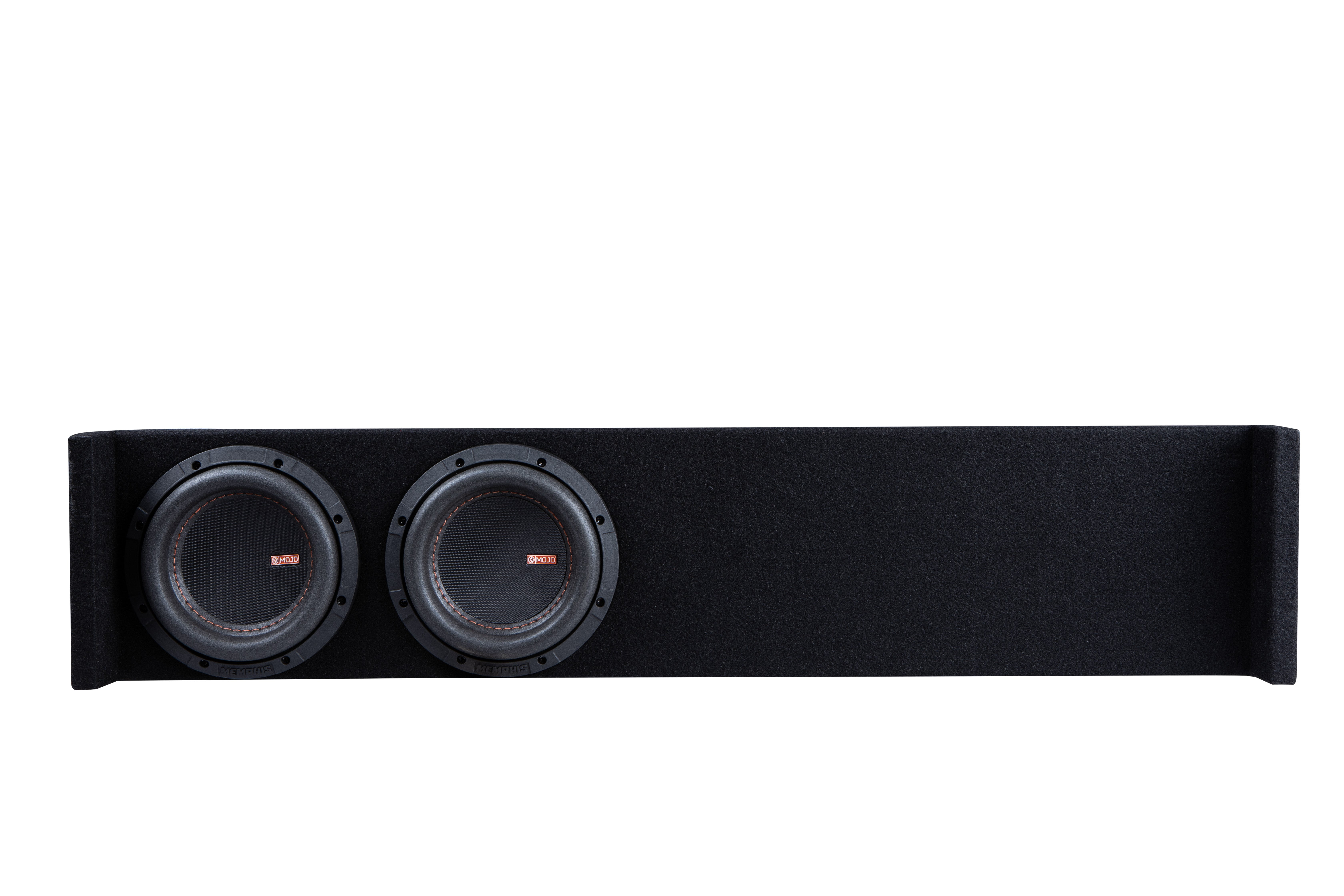 Memphis MJME6D1T Dual 61/2" Ported Loaded Subwoofer Truck Enclosure