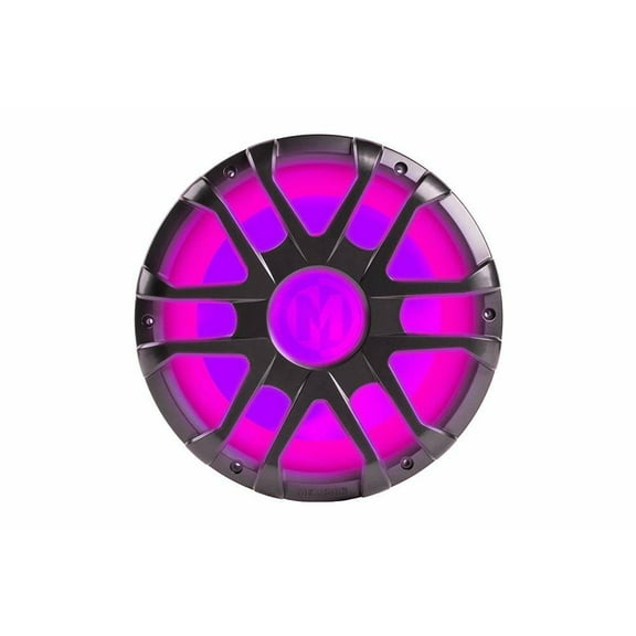 Memphis Audio MM1224 12" Marine Subwoofer with Integrated RGB LEDs and 2 or 4 Ohm Selectable Impedance
