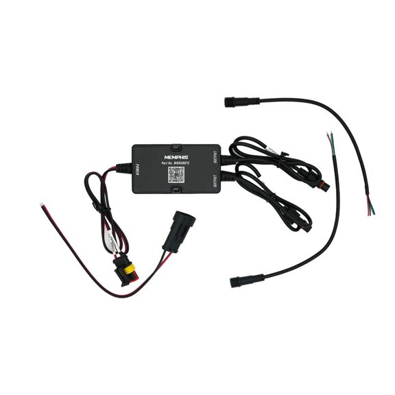 Memphis Audio MXRGBBTC Bluetooth RGB LED Controller, App Controlled Lighting for LED Speakers, IPX7 Water Resistant
