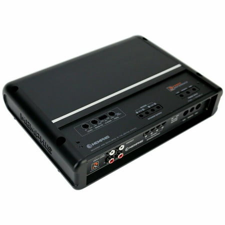 Memphis PRX500.2V 500W RMS Power Reference Series Class-D 2-Channel Amplifier with Bass Remote