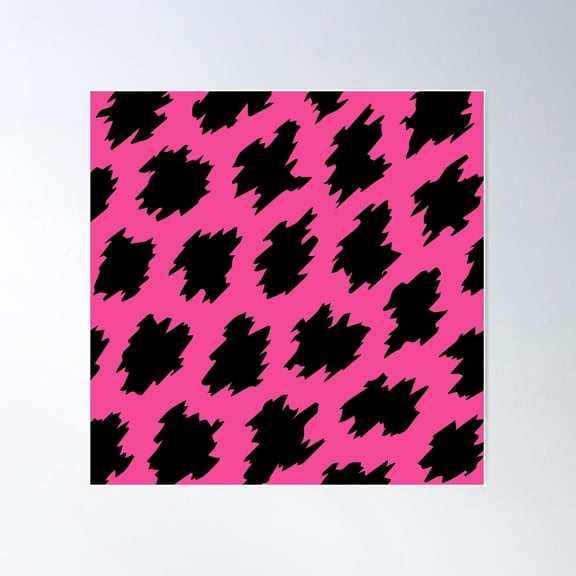 Memphis Pattern 830 Poster Wall Art, Modern Wall Decor For Living Room Bedroom, 30x30 UNFRAMED