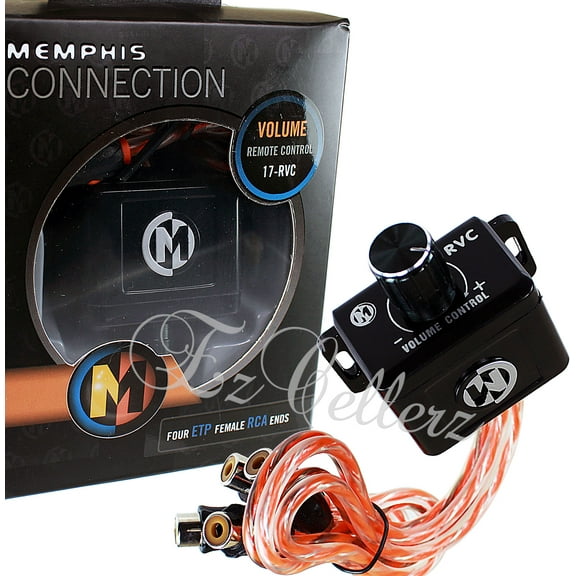 Memphis RVC Universal Remote Volume Bass Control for Car Audio Amplifier 17-RVC