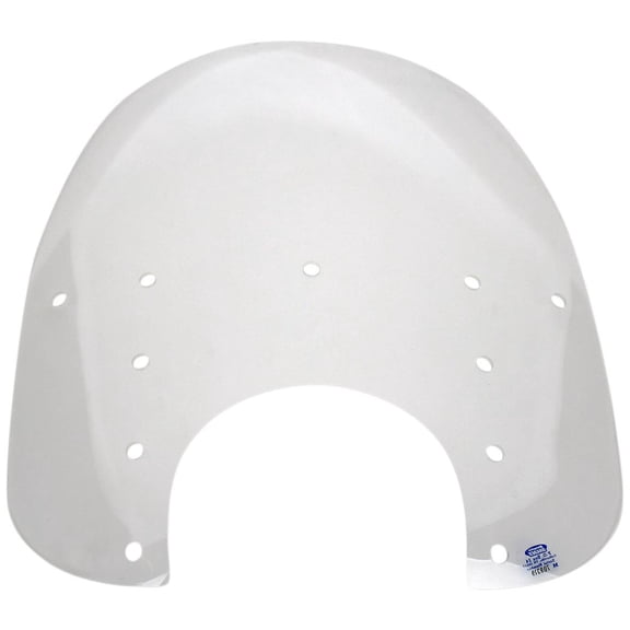Memphis Shades 17" Fats Clear Plastic Windshield w/9"cutout (MEP3620)