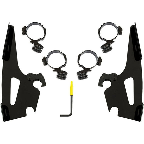 Memphis Shades Batwing Fairing Black Trigger-Lock Mounting Kit (MEB2067)