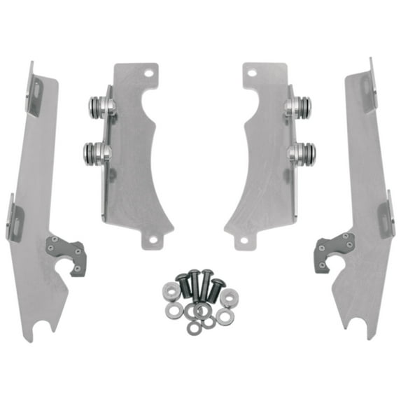 Memphis Shades Batwing Fairing Polished Trigger-Lock Mounting Kit (MEK1909)