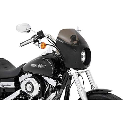 Memphis Shades Cafe Fairing Without Mounts (Black) Compatible with 07-17 Ha